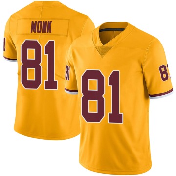Art Monk Youth Gold Limited Color Rush Jersey