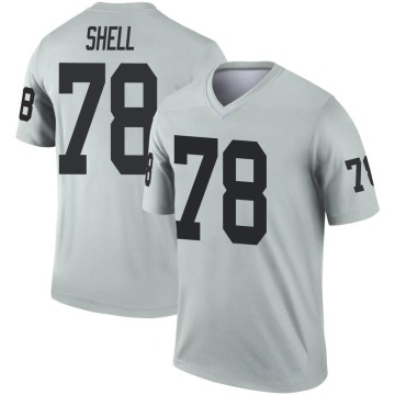 Art Shell Men's Legend Inverted Silver Jersey