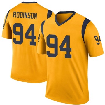 A'Shawn Robinson Youth Gold Legend Color Rush Jersey