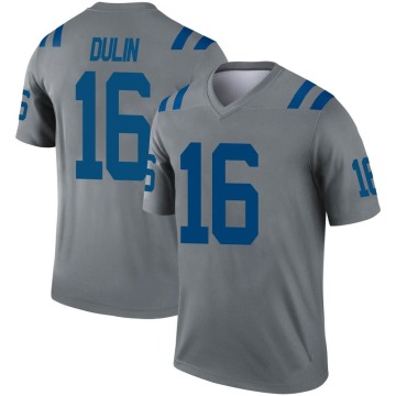 Ashton Dulin Youth Gray Legend Inverted Jersey
