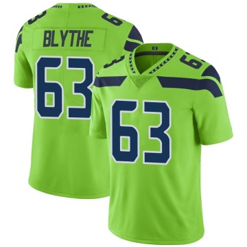 Austin Blythe Youth Green Limited Color Rush Neon Jersey