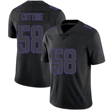 Austin Cutting Youth Black Impact Limited Jersey