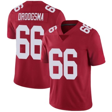Austin Droogsma Youth Red Limited Alternate Vapor Untouchable Jersey