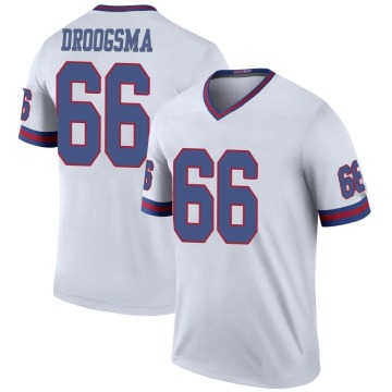 Austin Droogsma Youth White Legend Color Rush Jersey