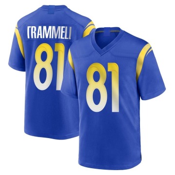 Austin Trammell Youth Royal Game Alternate Jersey
