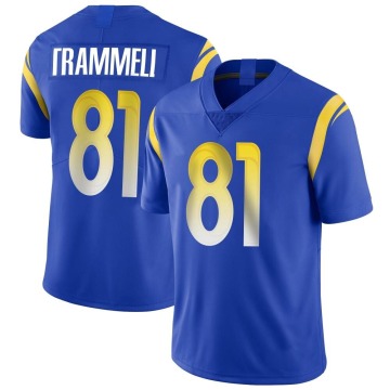Austin Trammell Youth Royal Limited Alternate Vapor Untouchable Jersey