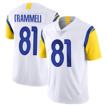 Austin Trammell Youth White Limited Vapor Untouchable Jersey
