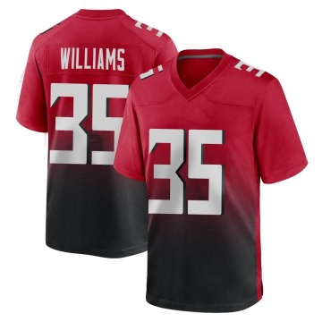 Avery Williams Youth Red Game 2nd Alternate Jersey
