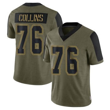 Aviante Collins Youth Olive Limited 2021 Salute To Service Jersey