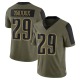 Avonte Maddox Men's Olive Limited 2021 Salute To Service Jersey