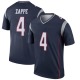 Bailey Zappe Youth Navy Legend Jersey