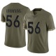 Baron Browning Men's Brown Limited Olive 2022 Salute To Service Jersey