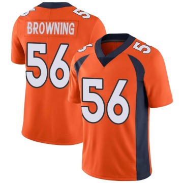 Baron Browning Men's Orange Limited Team Color Vapor Untouchable Jersey