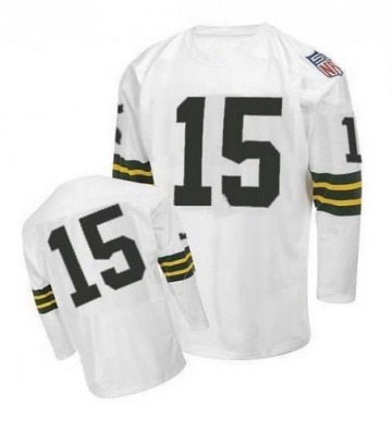 Bart Starr Men's White Authentic Throwback Jersey