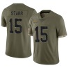 Bart Starr Youth Olive Limited 2022 Salute To Service Jersey