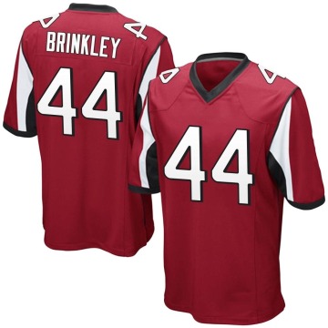 Beau Brinkley Youth Red Game Team Color Jersey