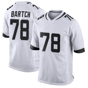 Ben Bartch Men's White Game Jersey