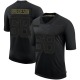 Ben Bredeson Men's Black Limited 2020 Salute To Service Retired Jersey
