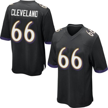 Ben Cleveland Youth Black Game Jersey