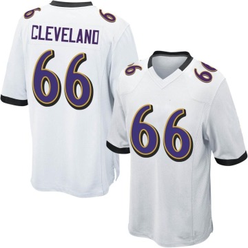 Ben Cleveland Youth White Game Jersey