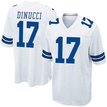 Ben DiNucci Youth White Game Jersey