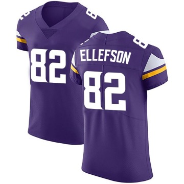 Ben Ellefson Men's Purple Elite Team Color Vapor Untouchable Jersey
