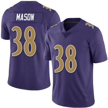 Ben Mason Men's Purple Limited Team Color Vapor Untouchable Jersey