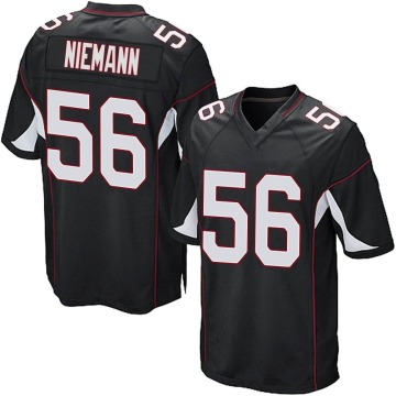 Ben Niemann Men's Black Game Alternate Jersey