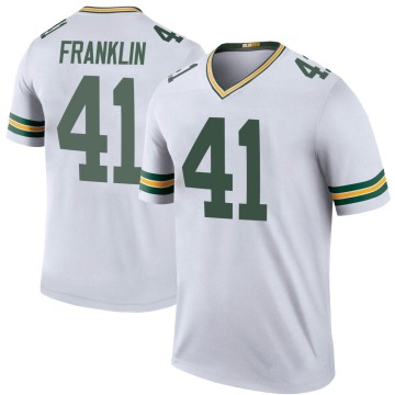 Benjie Franklin Youth White Legend Color Rush Jersey