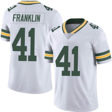 Benjie Franklin Youth White Limited Vapor Untouchable Jersey