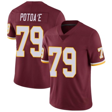 Benning Potoa'e Youth Limited Burgundy Team Color Vapor Untouchable Jersey