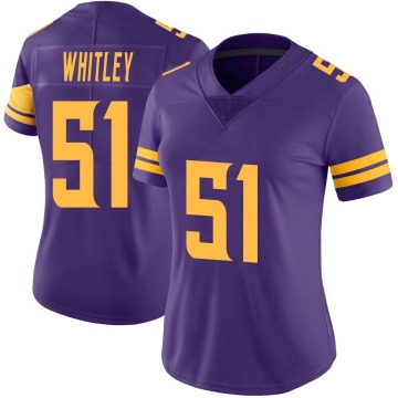 Benton Whitley Women's Purple Limited Color Rush Jersey