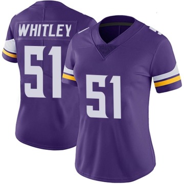 Benton Whitley Women's Purple Limited Team Color Vapor Untouchable Jersey