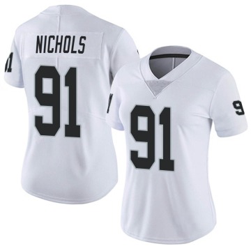 Bilal Nichols Women's White Limited Vapor Untouchable Jersey