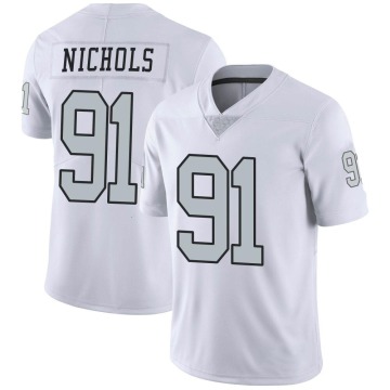 Bilal Nichols Youth White Limited Color Rush Jersey