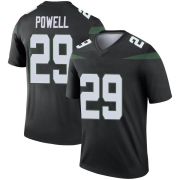 Bilal Powell Youth Black Legend Stealth Color Rush Jersey