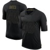 Bill Bates Men's Black Limited 2020 Salute To Service Jersey
