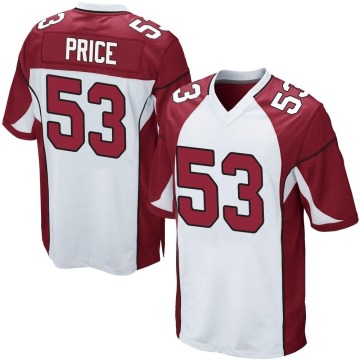 Billy Price Youth White Game Jersey