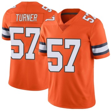 Billy Turner Youth Orange Limited Color Rush Vapor Untouchable Jersey