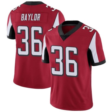 B.J. Baylor Youth Red Limited Team Color Vapor Untouchable Jersey