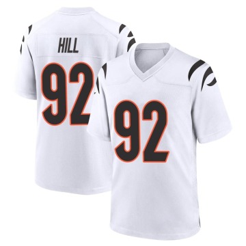 BJ Hill Youth White Game Jersey