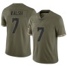Blair Walsh Youth Olive Limited 2022 Salute To Service Jersey