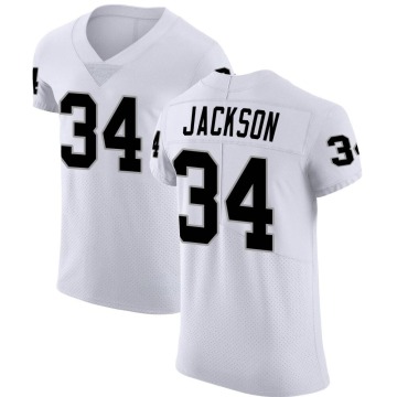 Bo Jackson Men's White Elite Vapor Untouchable Jersey