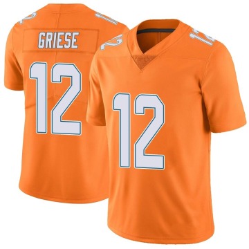 Bob Griese Men's Orange Limited Color Rush Jersey