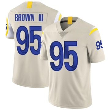 Bobby Brown III Men's Brown Limited Bone Vapor Jersey