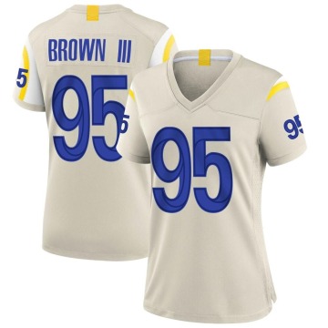 Bobby Brown III Women's Brown Game Bone Jersey