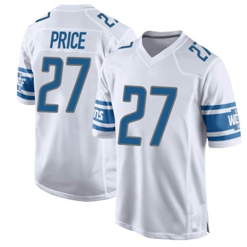 Bobby Price Youth White Game Jersey