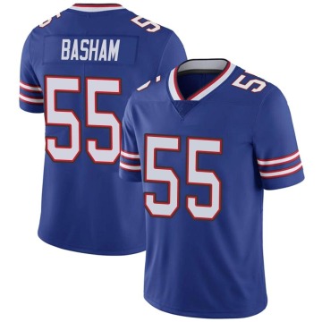 Boogie Basham Youth Royal Limited Team Color Vapor Untouchable Jersey