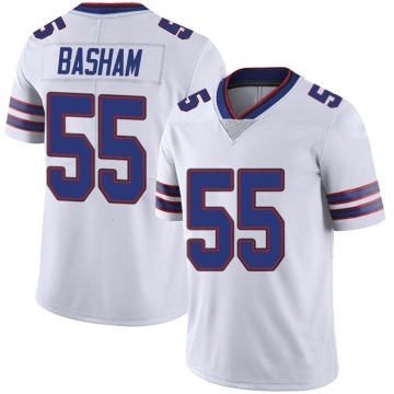 Boogie Basham Youth White Limited Color Rush Vapor Untouchable Jersey