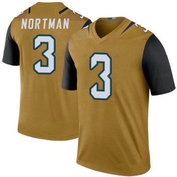 Brad Nortman Youth Gold Legend Color Rush Bold Jersey